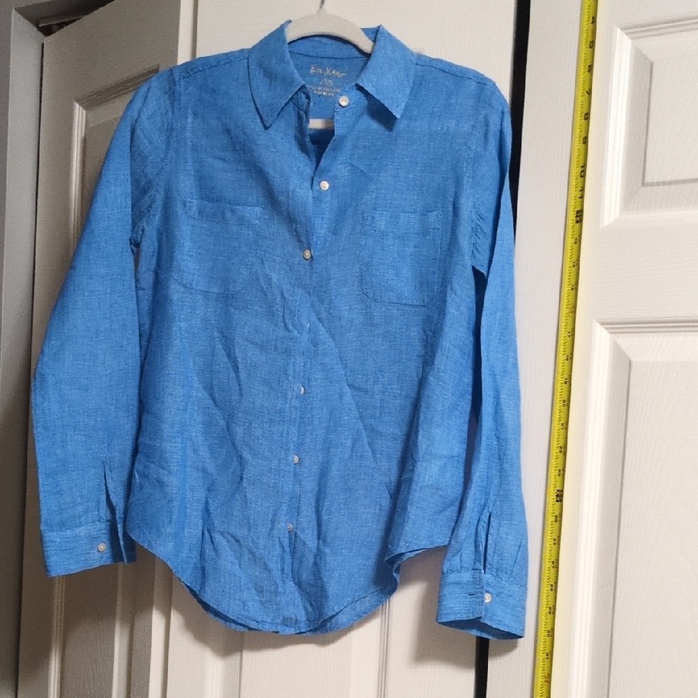 Lilly pulitzer Light Blue Casual Button-Down Shirt